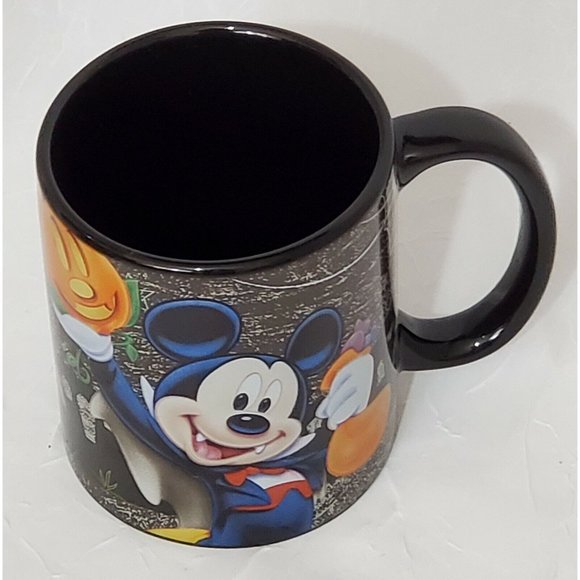 Disney Mickey Mouse Vampire Coffee Cup autumn halloween 16 oz mug - Picture 3 of 7